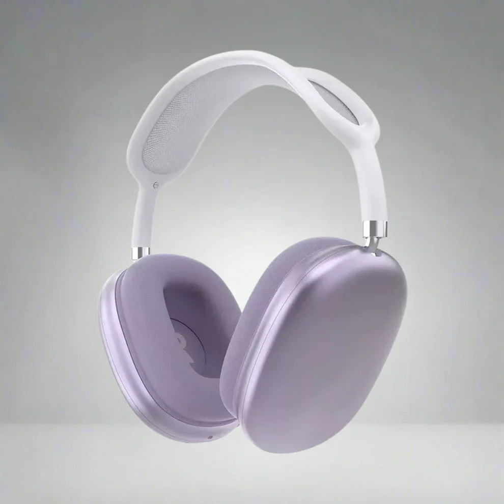 Auscultadores Bluetooth sem fios over-ear com cancelamento de ruído e microfone integrado