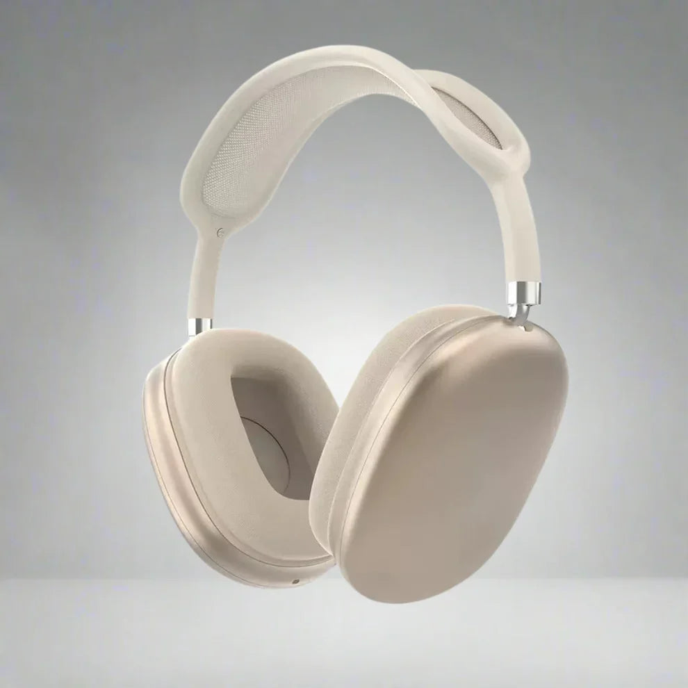 Auscultadores Bluetooth sem fios over-ear com cancelamento de ruído e microfone integrado