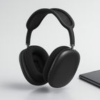 Auscultadores Bluetooth sem fios over-ear com cancelamento de ruído e microfone integrado