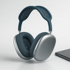 Auscultadores Bluetooth sem fios over-ear com cancelamento de ruído e microfone integrado