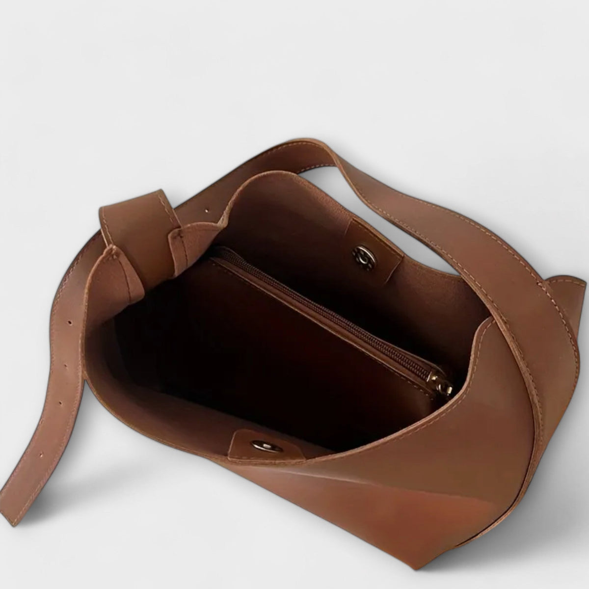 Mala de ombro feminina transversal compacta design monocromático