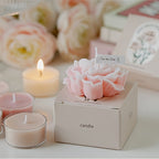 Vela perfumada de cravo decorativa, presente para Dia das Mães, Natal e Dia dos Namorados