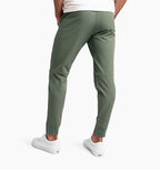 Calças de fato masculinas em tecido stretch elástico, elegantes e confortáveis para escritório