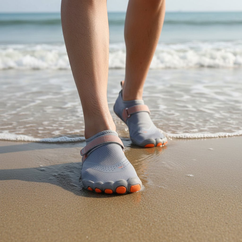Sapatos aquáticos descalços para praia e caminhadas, confortáveis e respiráveis, todas as estações