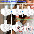 Bebedouro automático para gatos em aço inoxidável com filtração tripla