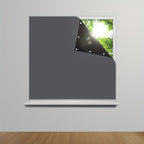 Cortinas blackout portáteis para quarto e sala com isolamento térmico, instalação interior