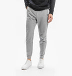 Calças de fato masculinas em tecido stretch elástico, elegantes e confortáveis para escritório