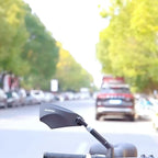 Espelho retrovisor para bicicleta 360° ajustável universal lente convexa pentagonal