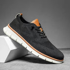 Sapatos masculinos respiráveis com palmilha ergonómica design clássico