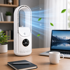 Climatizador portátil sem pás silencioso e compacto para casa e escritório