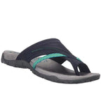 Sandálias ortopédicas femininas flip flop com suporte de arco plantar