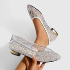 Sapatos ortopédicos femininos respiráveis leves com malha e sola antiderrapante