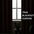 Cortina blackout isolamento térmico poliéster para quarto e sala