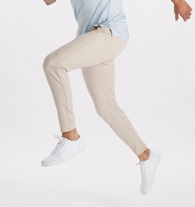 Calças de fato masculinas em tecido stretch elástico, elegantes e confortáveis para escritório