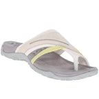 Sandálias ortopédicas femininas flip flop com suporte de arco plantar