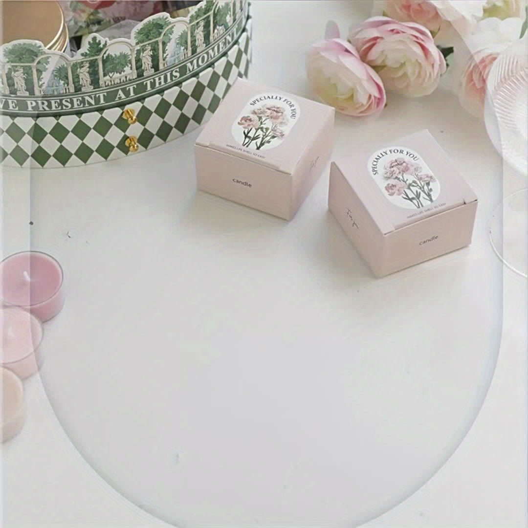 Vela perfumada de cravo decorativa, presente para Dia das Mães, Natal e Dia dos Namorados