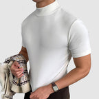 Camisola gola alta homem corte moderno casual
