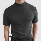Camisola gola alta homem corte moderno casual