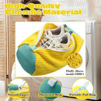 Saco de lavagem para sapatos em poliéster nylon reutilizável, conjunto de 2 unidades