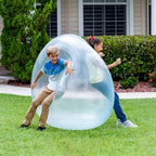 Bola Balão Gigante de Gel kit com 3 unidades transparente resistente para piscina e jardim