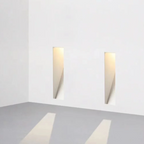 Luz de parede LED embutida com painel perfurado e sensor de movimento, 3W, para corredor e escadas
