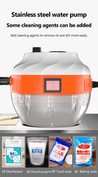 Limpador a vapor de alta pressão 2800W para cozinha, carro e superfícies domésticas