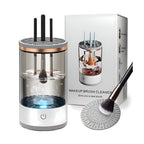 Limpador de pincéis elétrico 3 em 1 com esterilização UV e modos automático e manual