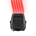 Aquecedor portátil para carro 12V com rotação 360° e função desembaçador