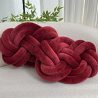 Almofadas decorativas de pelúcia macia, pack 2 unidades, design geométrico para sofá e cama