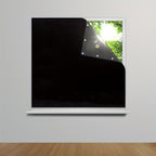 Cortinas blackout portáteis para quarto e sala com isolamento térmico, instalação interior