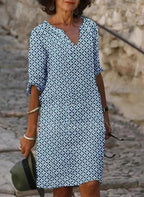 Vestido midi feminino com caimento ajustado e comprimento midi