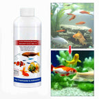 Limpador de aquário líquido pack 3 unidades, purificação total e equilíbrio de pH
