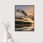 Moldura para foto preta retangular para parede e mesa, decoração clássica