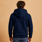 Colete fleece homem com fecho de correr e forro macio