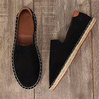 Espadrilles homem slip on casual respiráveis sola leve