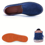 Espadrilles homem slip on casual respiráveis sola leve