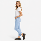 Mocassins femininos conforto salto bloco baixo acabamento camurça slip-on