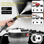 Limpador a vapor alta pressão 2500W com 6 níveis ajustáveis para cozinha e casa