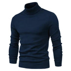 Camisola gola alta homem corte clássico regular em várias cores