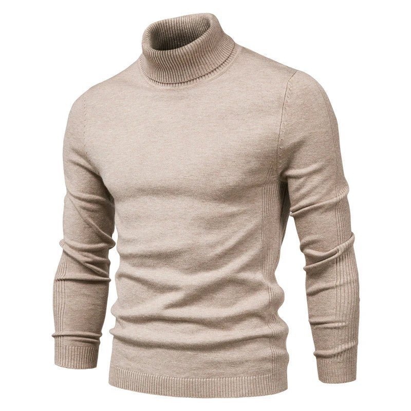 Camisola gola alta homem corte clássico regular em várias cores