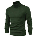 Camisola gola alta homem corte clássico regular em várias cores
