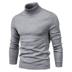 Camisola gola alta homem corte clássico regular em várias cores