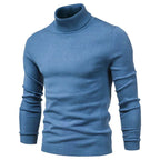Camisola gola alta homem corte clássico regular em várias cores