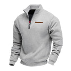 Camisola fleece homem half-zip corte regular fit