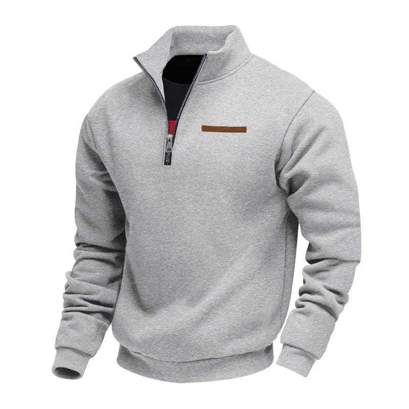 Camisola fleece homem half-zip corte regular fit
