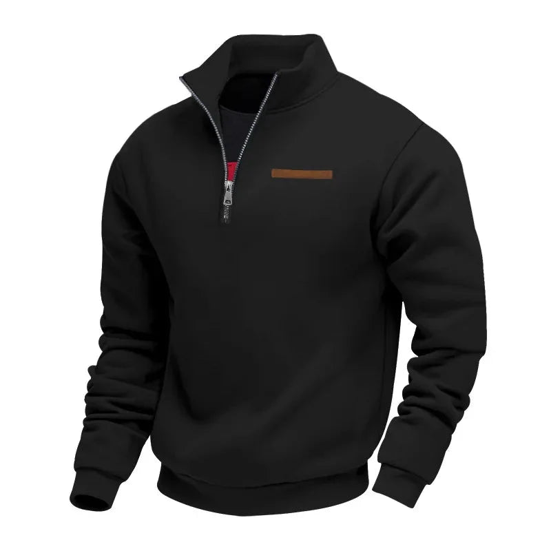 Camisola fleece homem half-zip corte regular fit