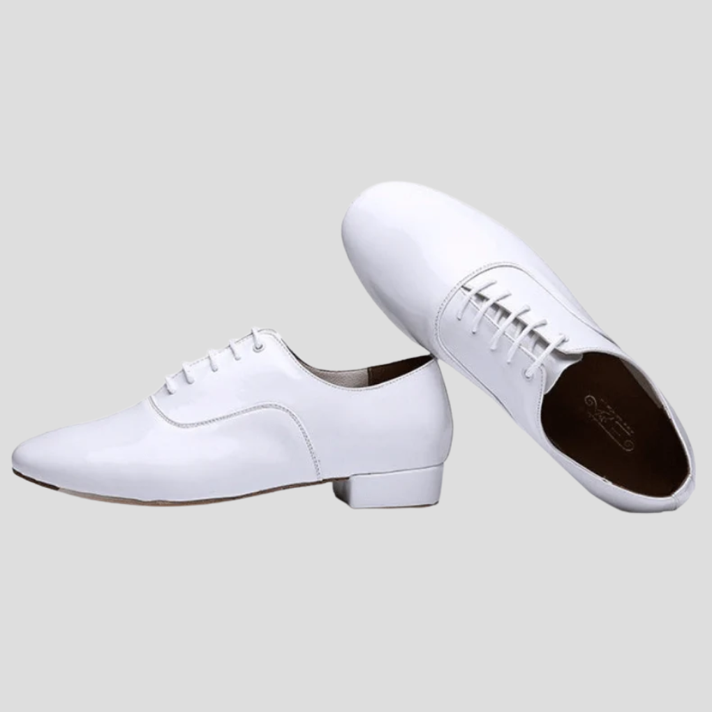 Sapatos de Dança Latina Homem | Sola Macia, Amarração Firme