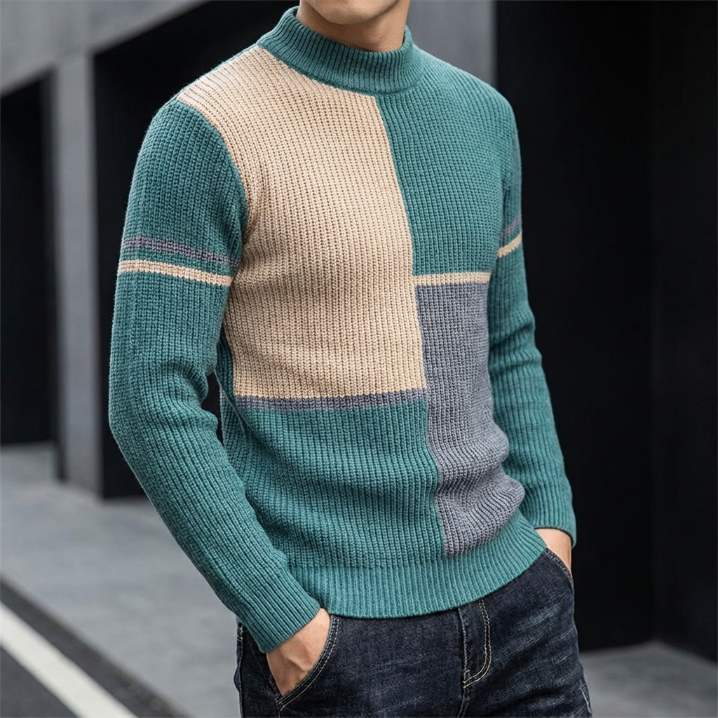 Camisola malha macia corte regular em várias cores