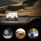 Suporte de telemóvel para carro rotação 360°, montagem em painel ou ventilação, universal