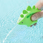 Brinquedos de banho dinossauro pistola de água, figuras PVC seguras para crianças